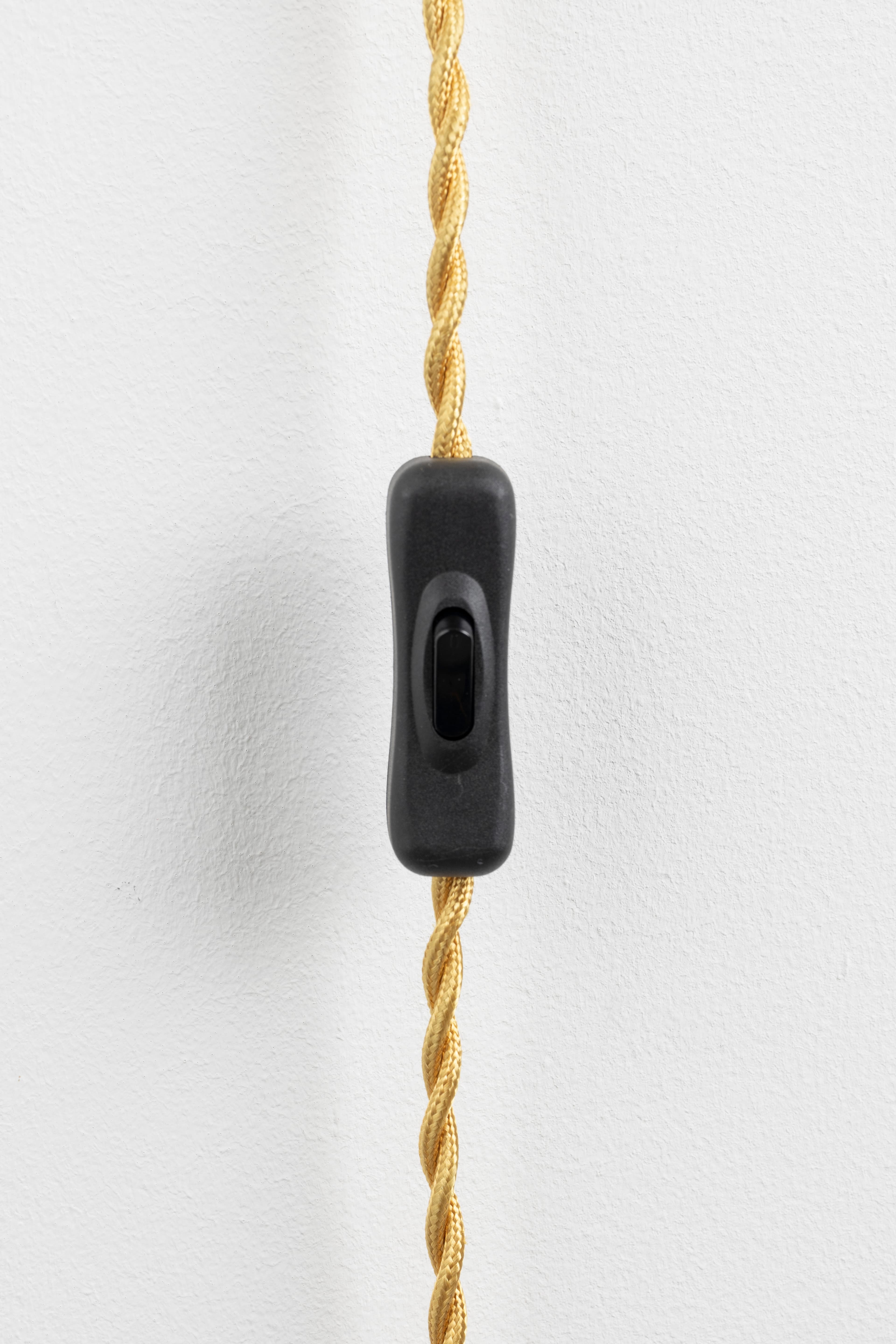 The Tail Will Follow Wall Lamp Gold