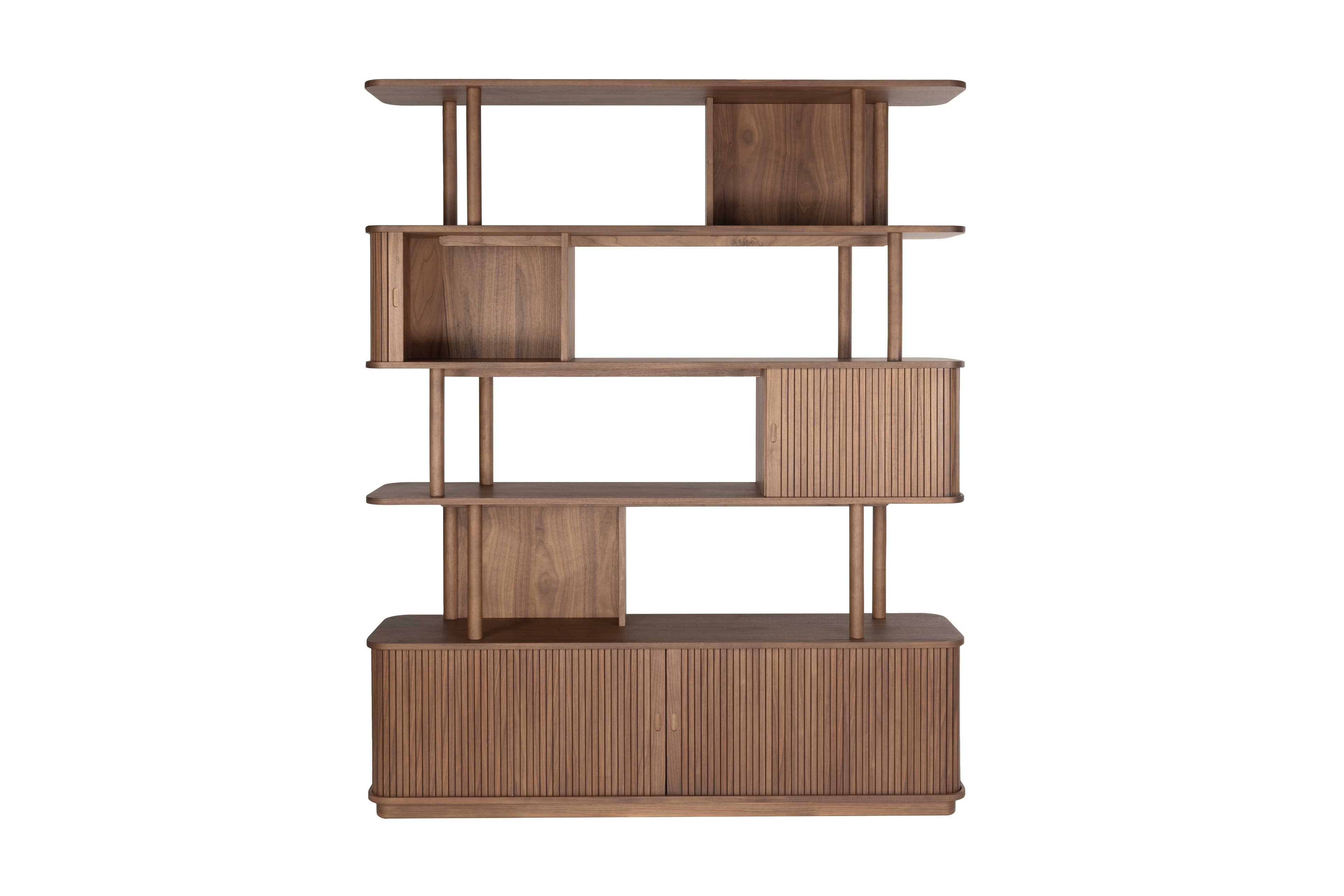 Bookcase Barbier Walnut