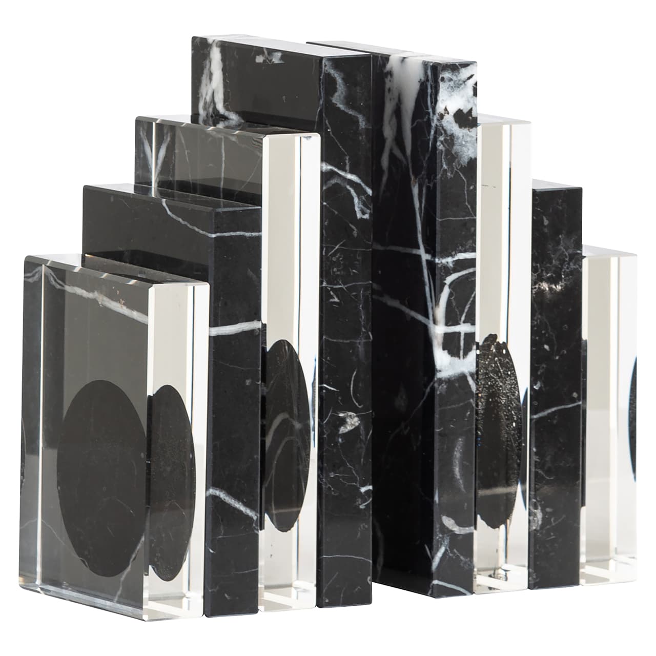 Boekenstandaards Fancy black