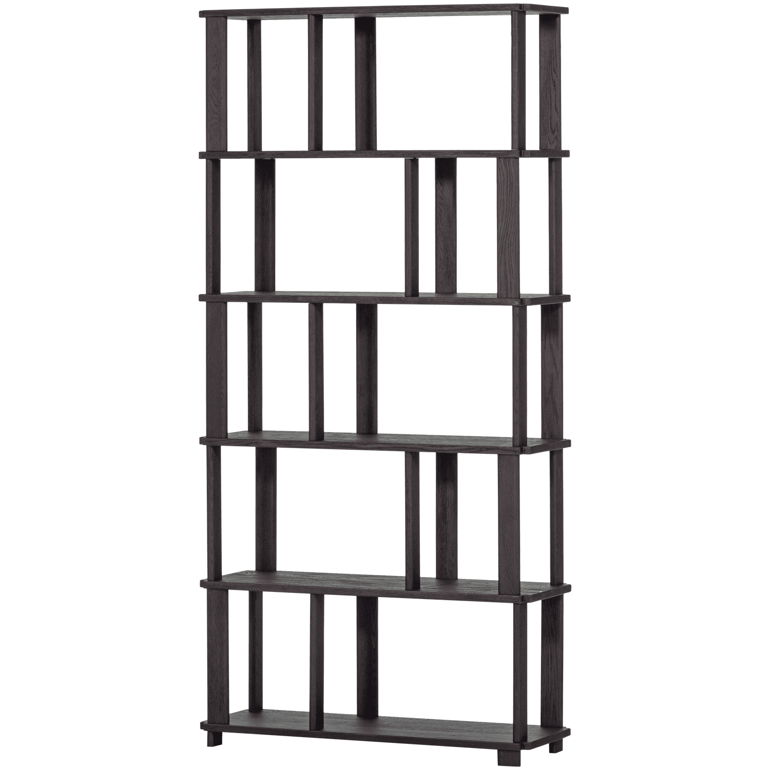 RISS BOEKENKAST EIKENHOUT MYSTIC BROWN 186X90 CM