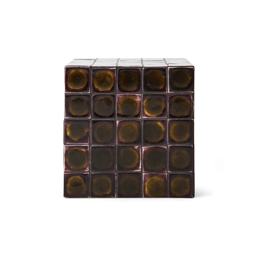 Tiled side table