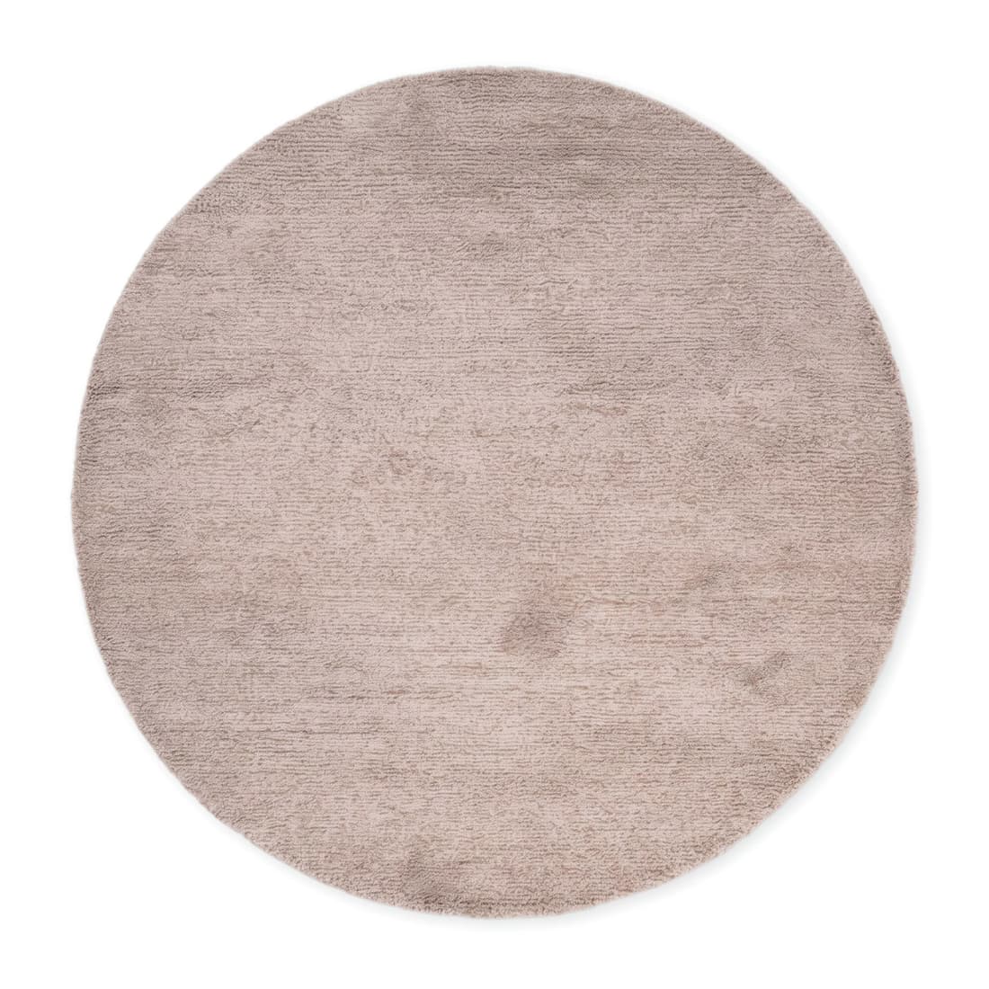 Feather rug Dia 220, Almond