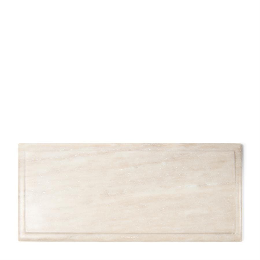 Ribani Marble Candle Platter 45x20