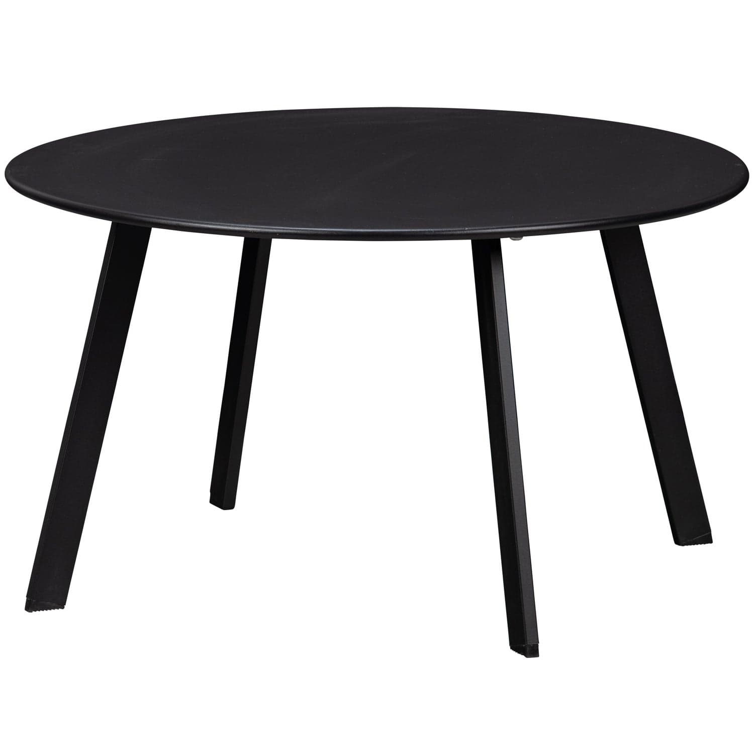 FER TUIN BIJZETTAFEL O70 CM METAAL ZWART