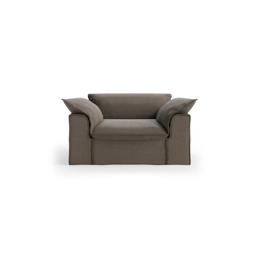 Nomad couch: loveseat, pure