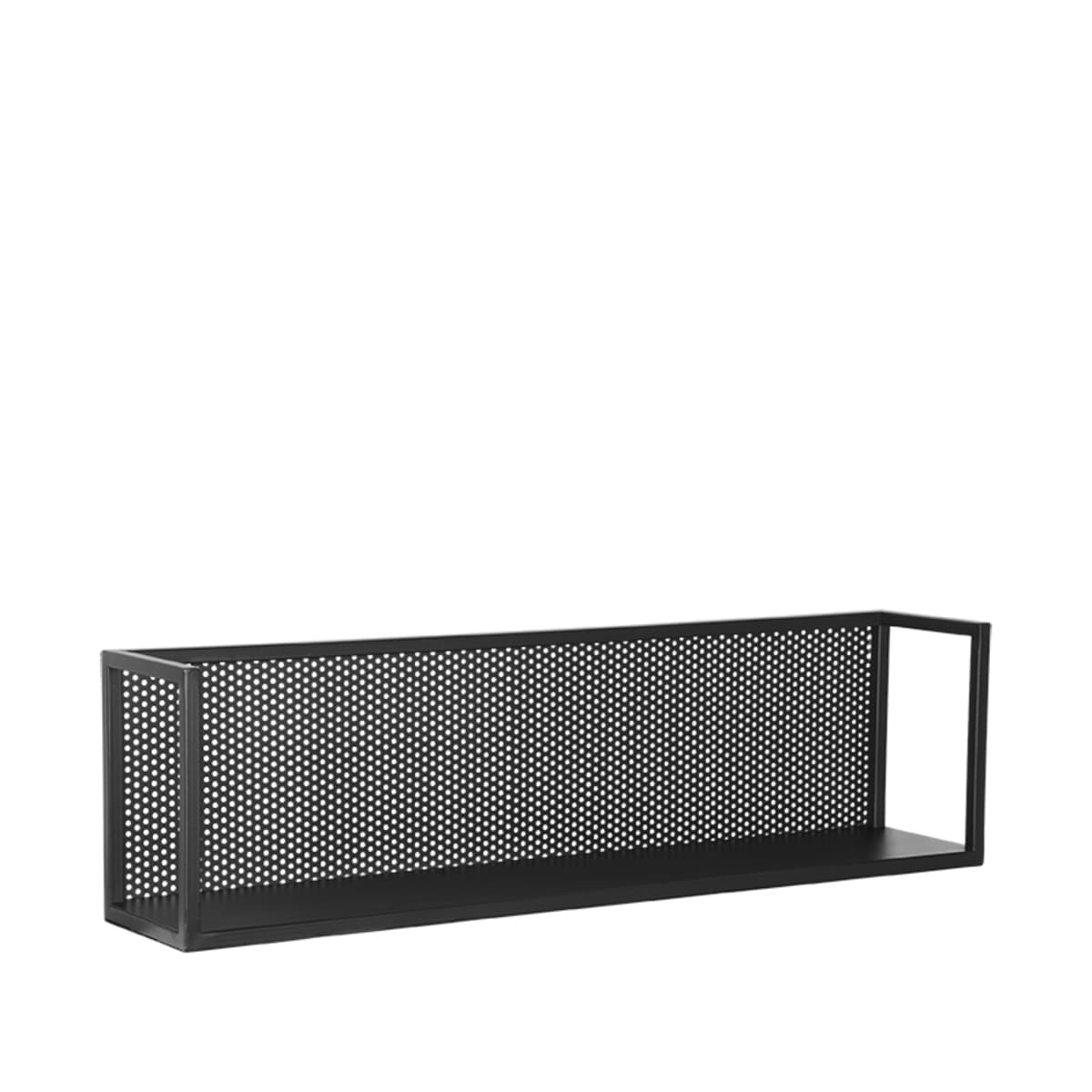 LABEL51 Wandplanken Motif - Zwart - Metaal - XL - afbeelding 1