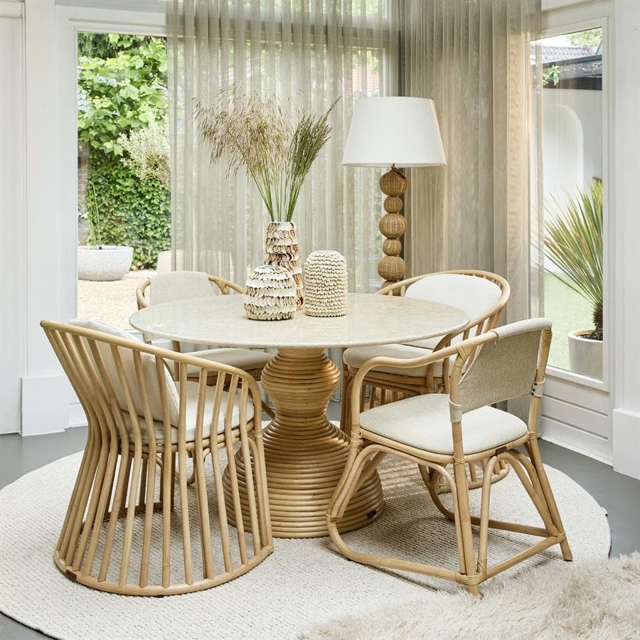 Off Grid rug Dia 240, Off White