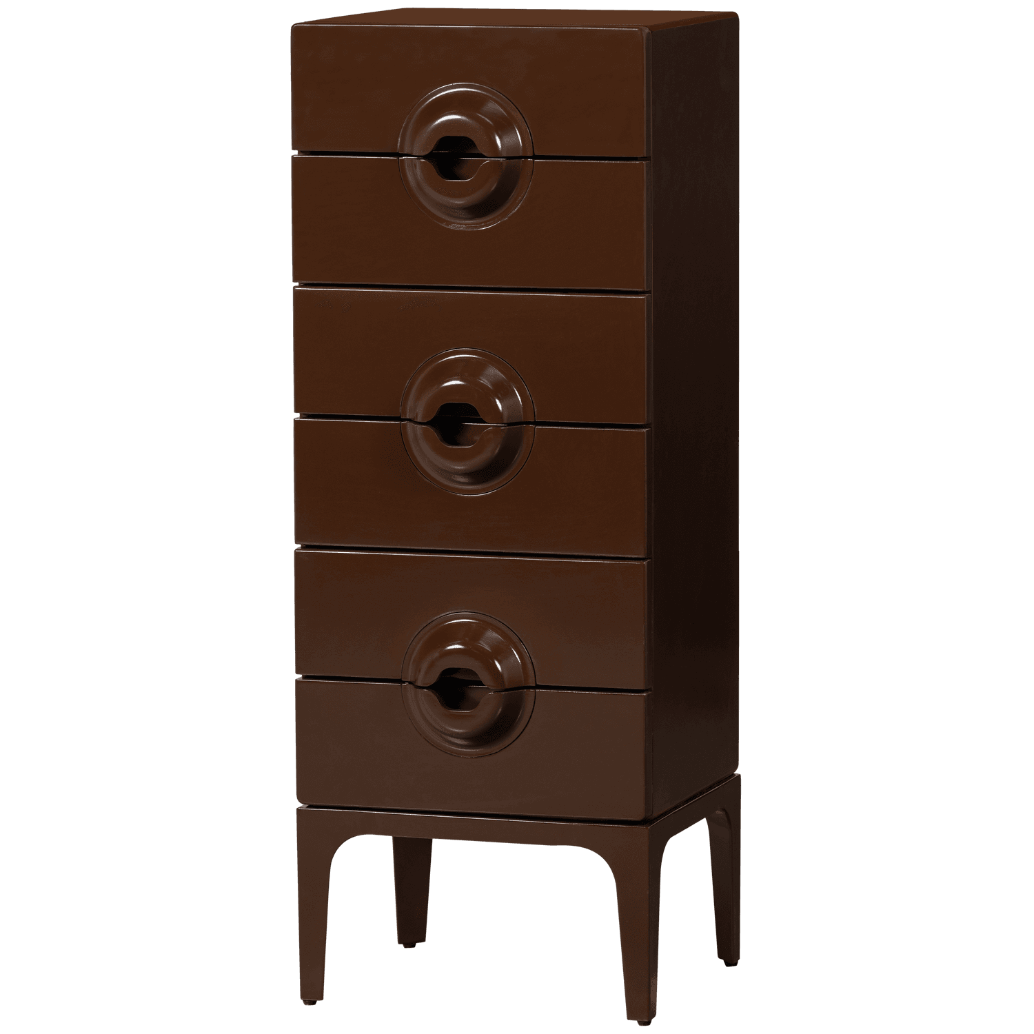 MERGE LADEKAST 6 LADES EUCALYPTUSHOUT BRUIN/ROOD