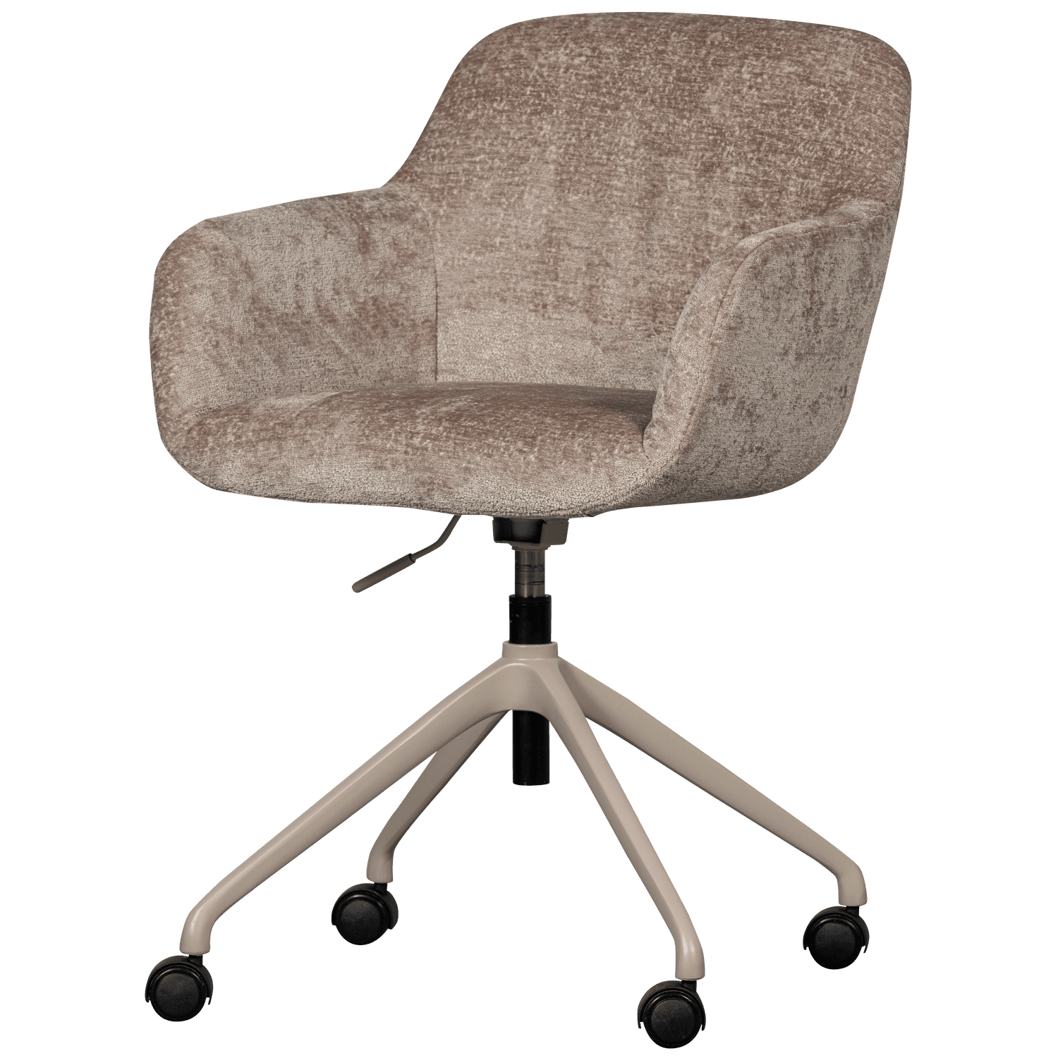 MORROS BUREAUSTOEL CHENILLE TAUPE