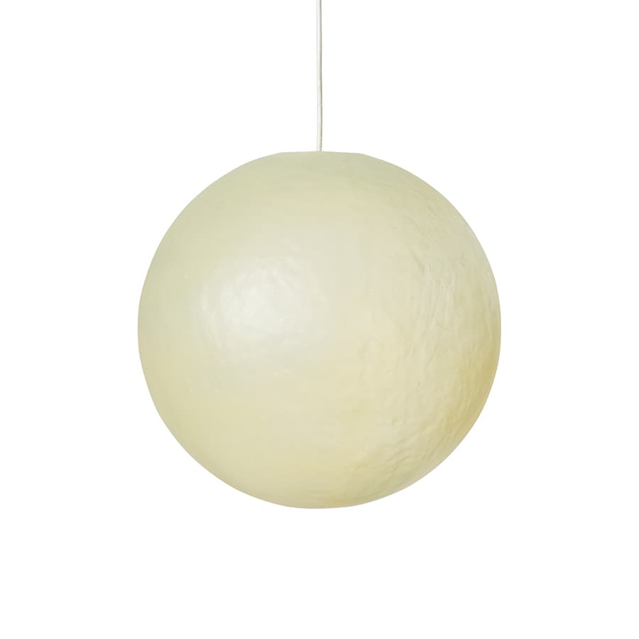 Glassfibre pendant lamp