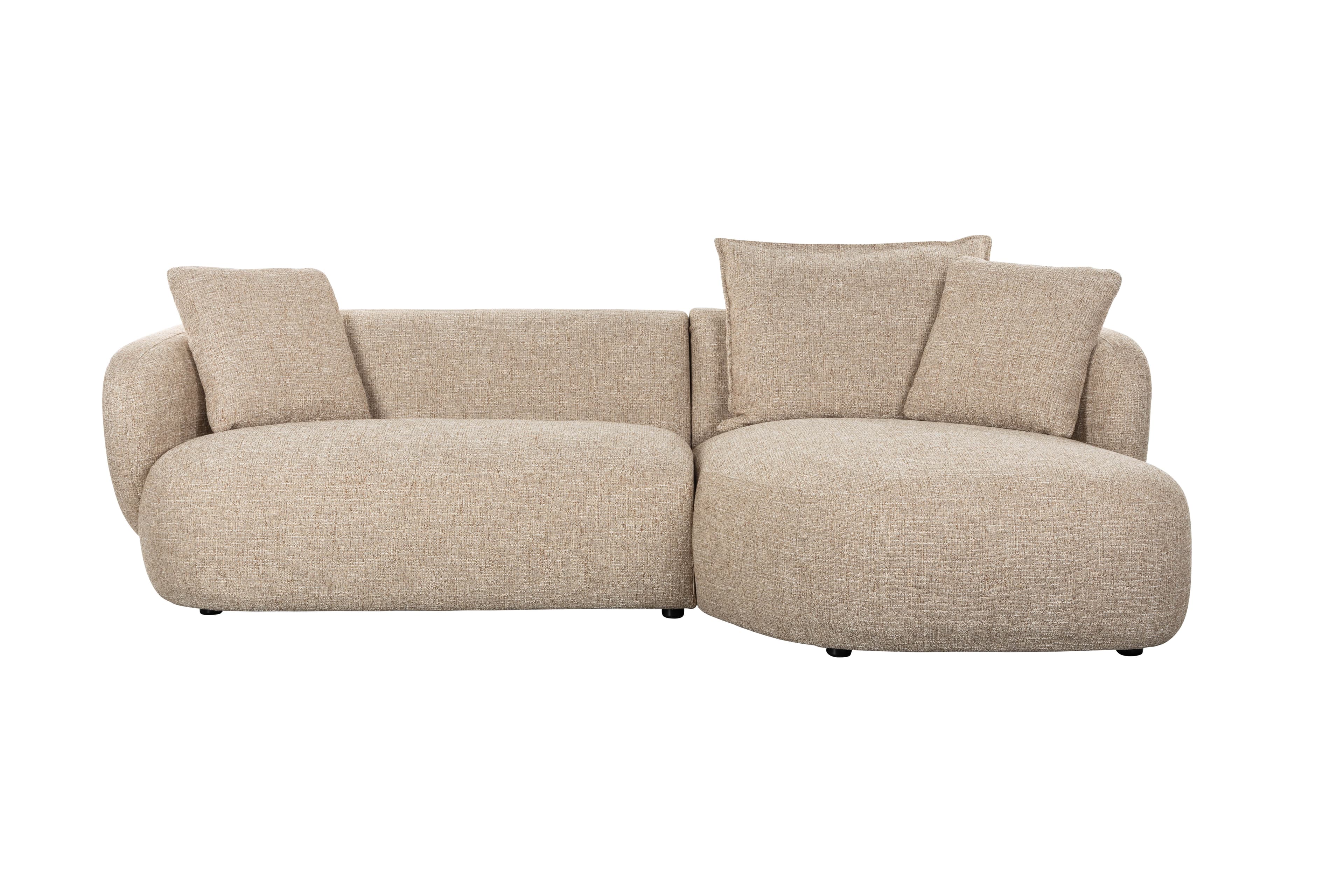 Sofa Stones Lounge Right Light Brown