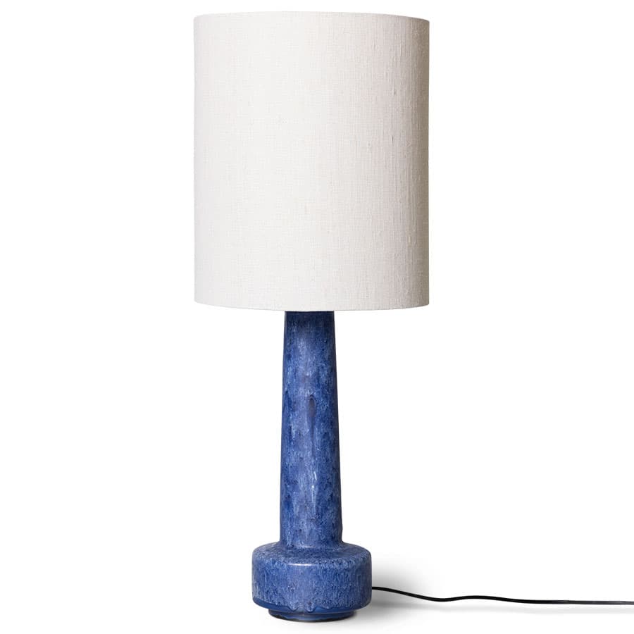 Retro stoneware lamp base