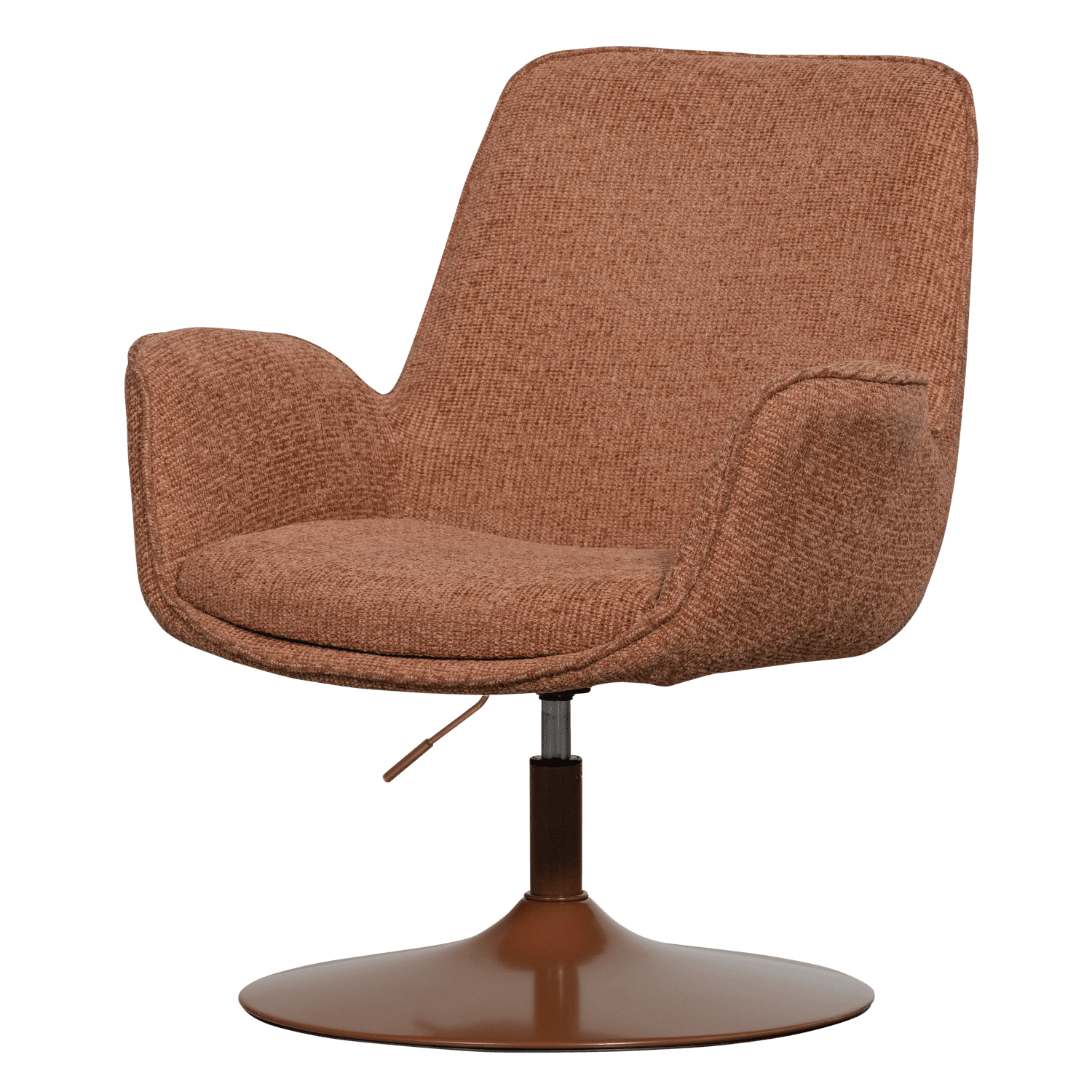 MARTEN IN HOOGTE VERSTELBARE FAUTEUIL ORANJE
