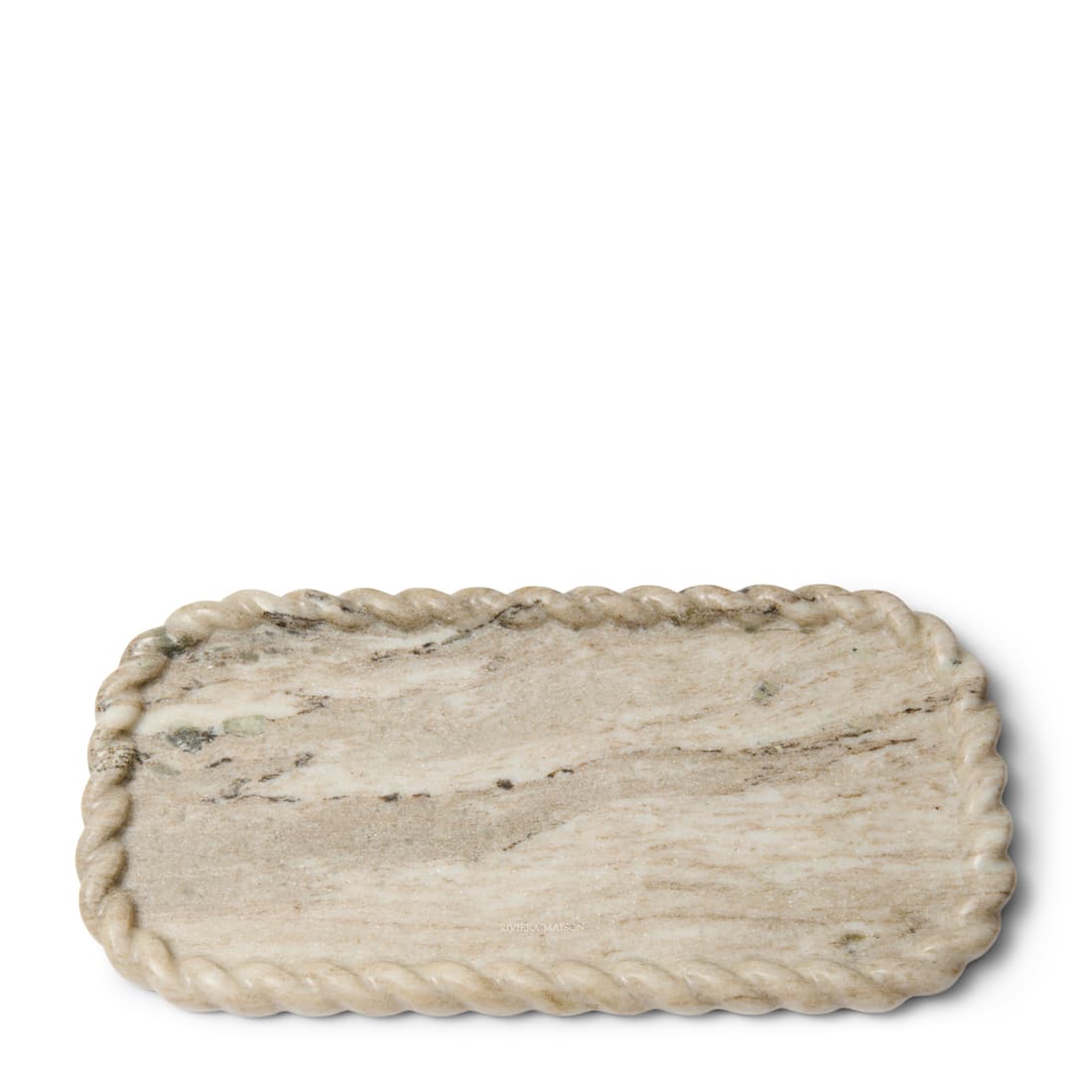 Ribani Marble Twisted Tray 40x20