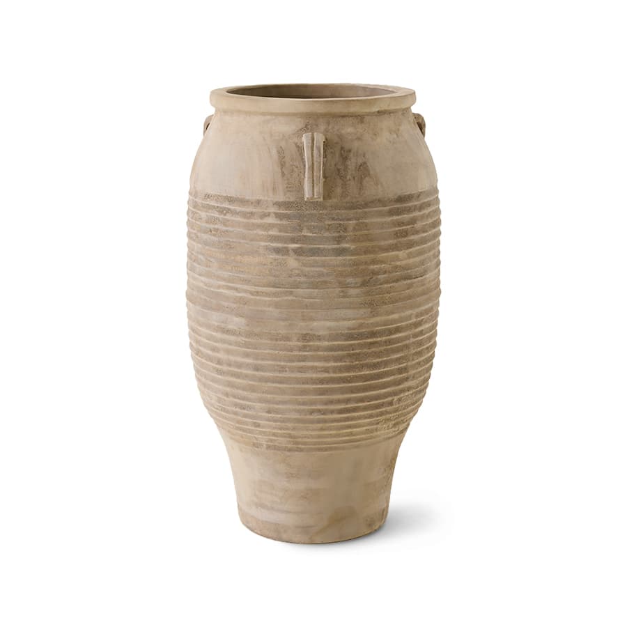 Sirocco terracotta floor vase - afbeelding 1