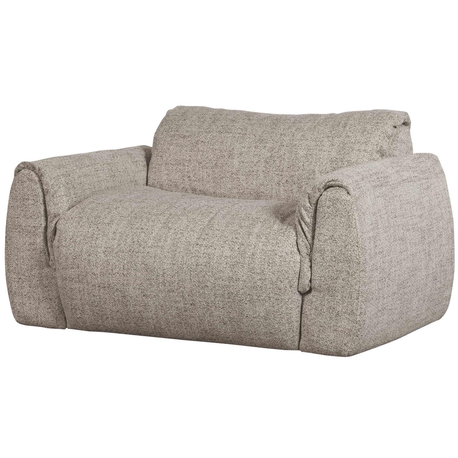 BAGGY LOVESEAT GEWEVEN STOF NATUREL MELANGE