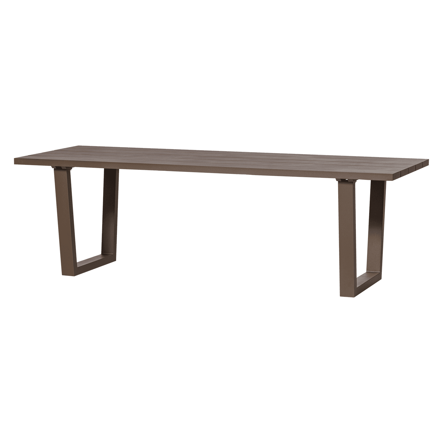 BEAR TUINTAFEL ALUMINIUM BRUIN
