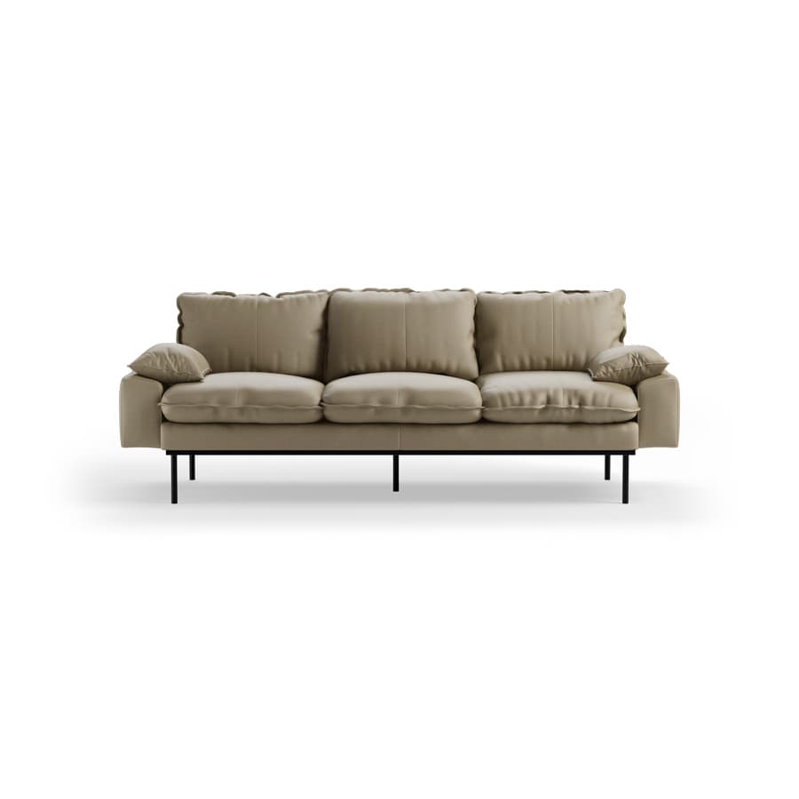 Retro sofa: 3-seats, deco