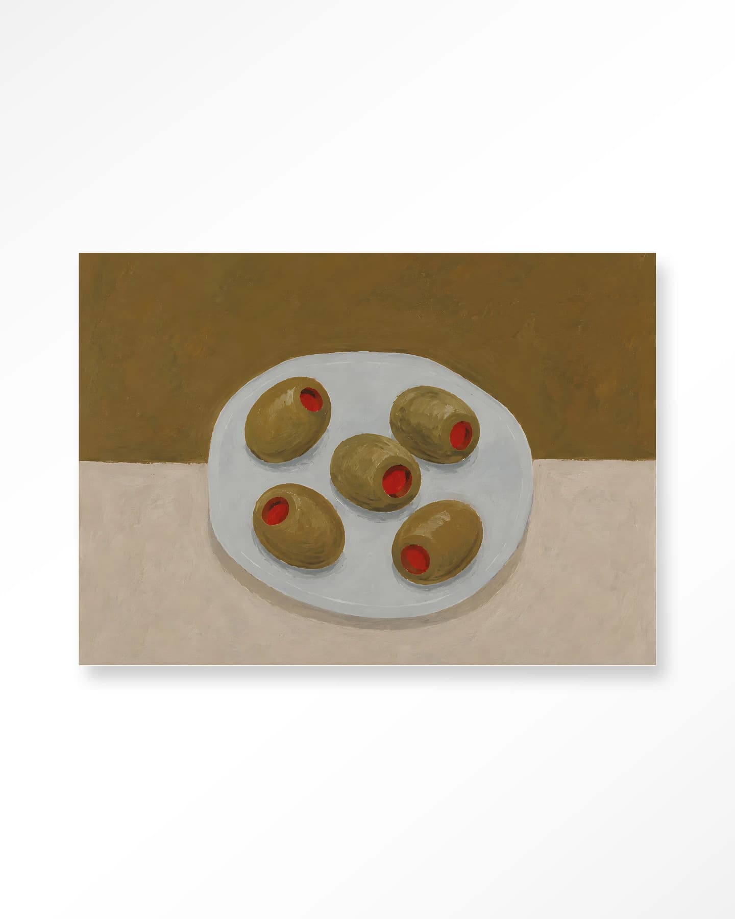 Olives On A Plate