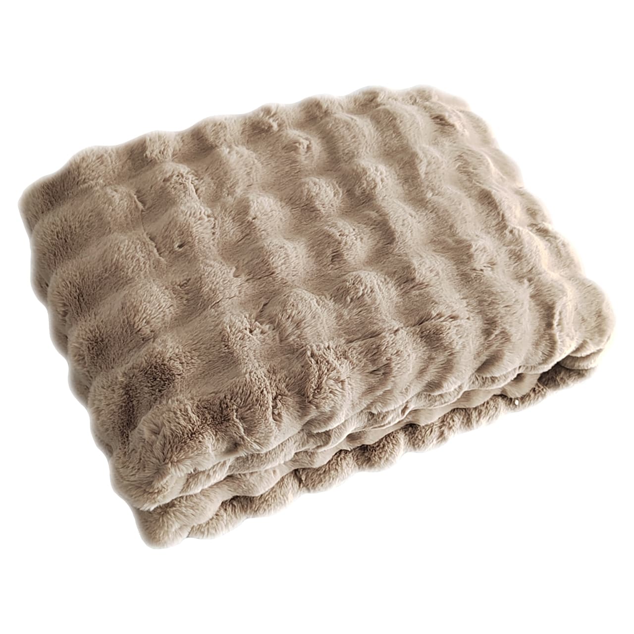 Plaid Nordic Plush beige 200x300