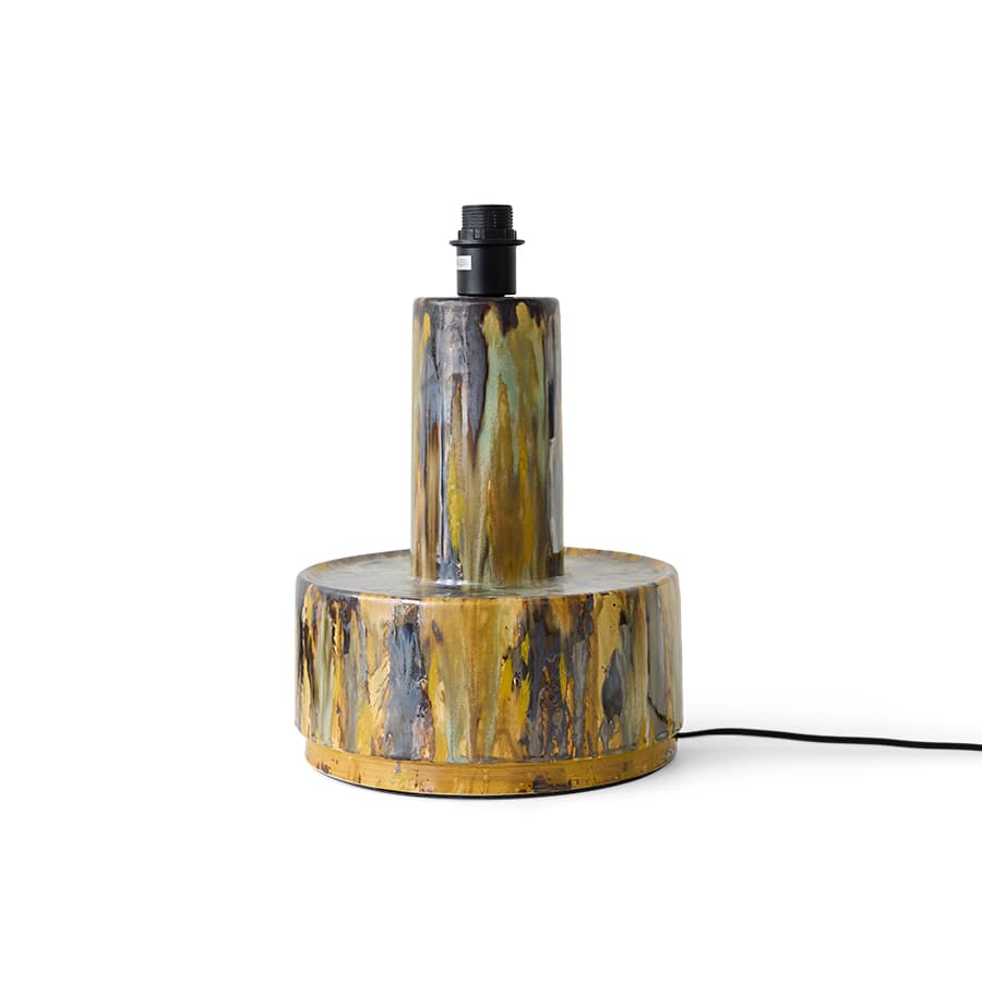Ceramic lamp base