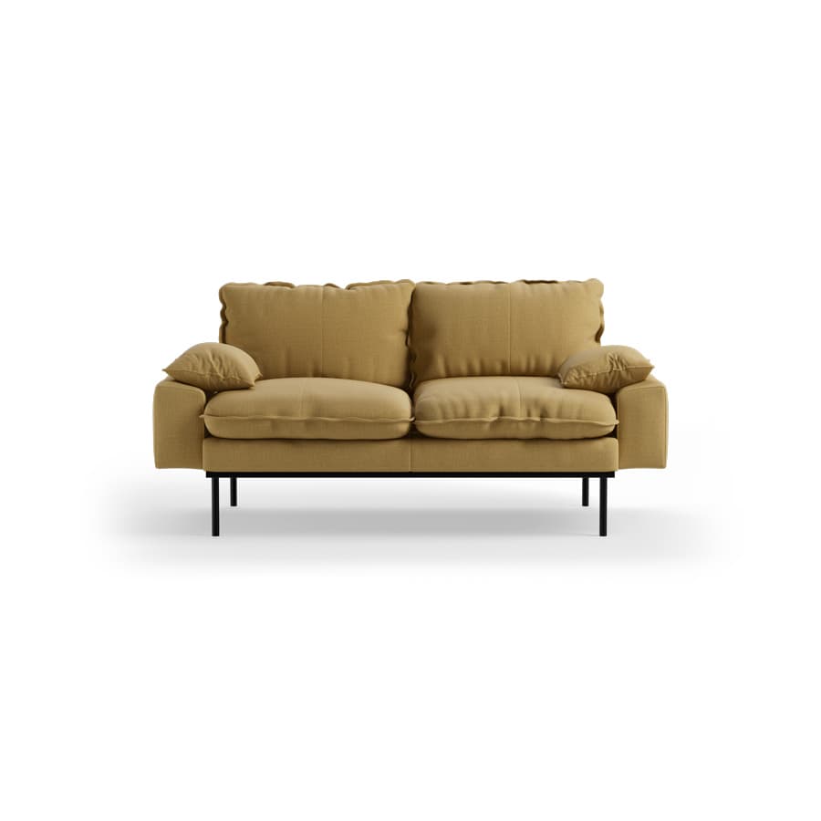 Retro sofa: 2-seats, cocoon