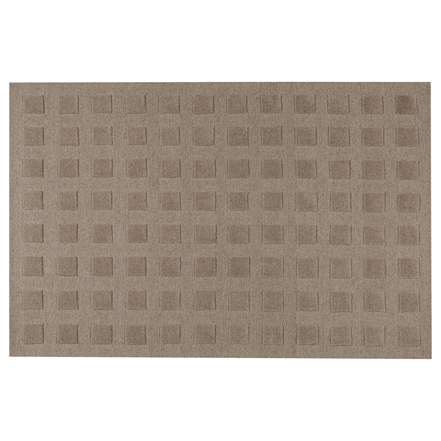 VEYA VLOERKLEED 170X240 CM WOL/KATOEN ZAND