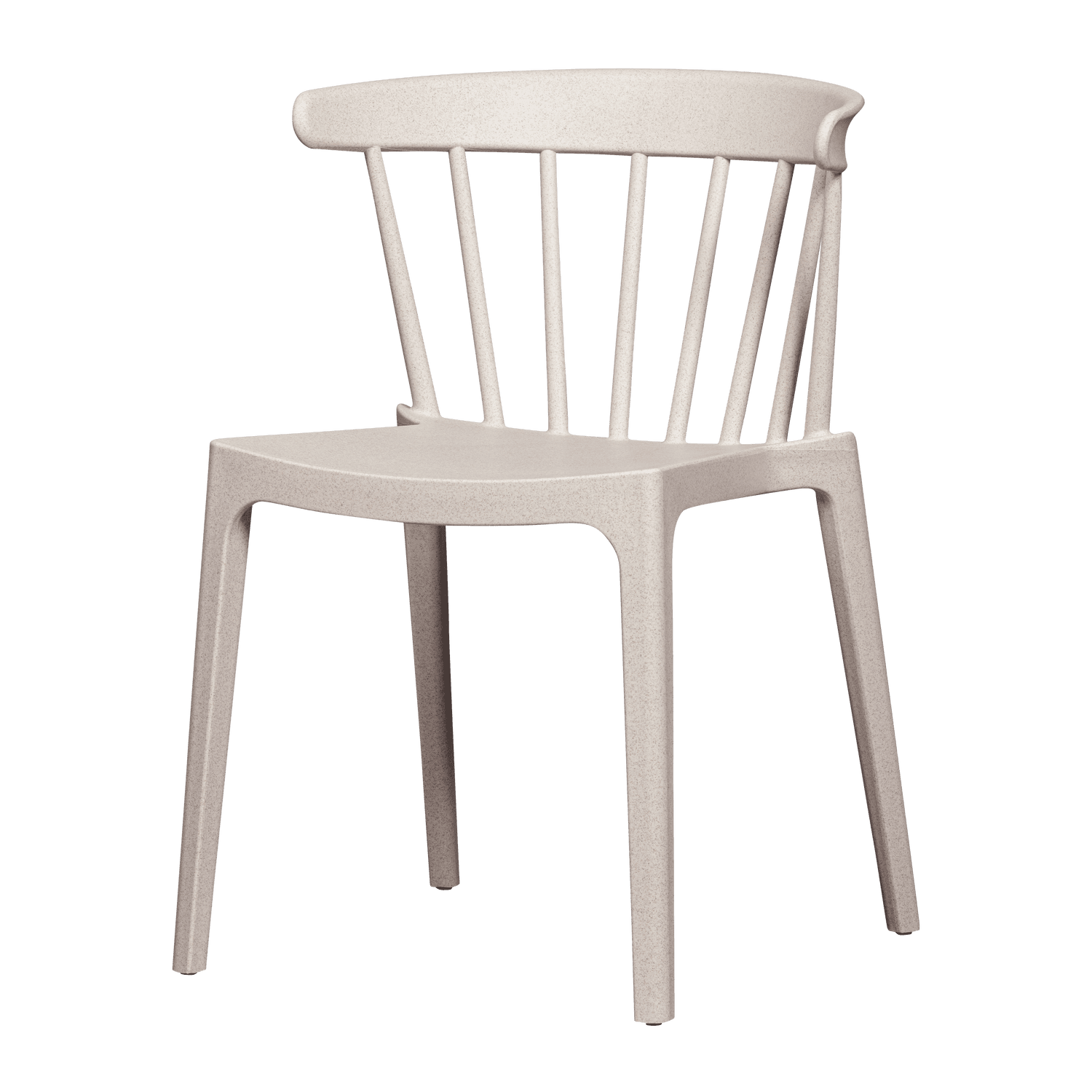 BLISS TUINSTOEL MET SPIJLEN OFF WHITE MELANGE