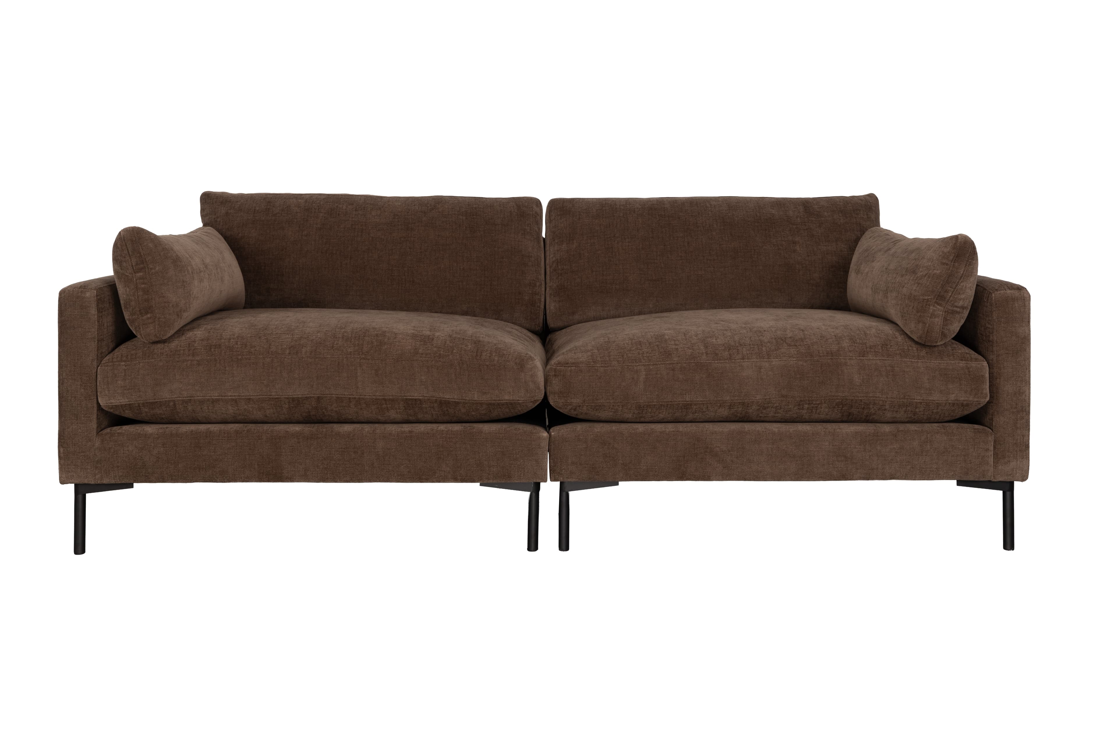 Sofa Summer 3-Seater Dark Brown