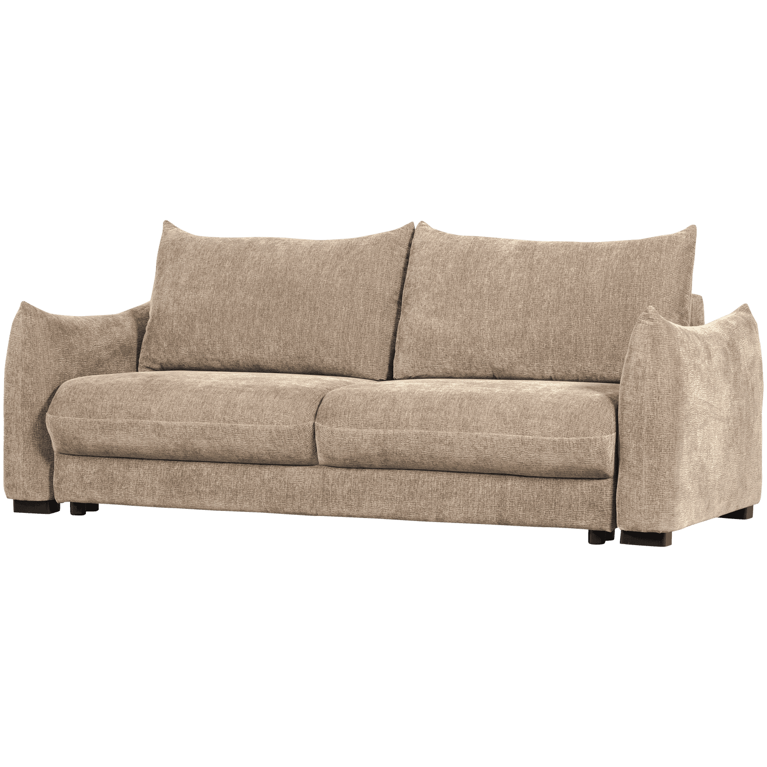 JONNE 3-ZITS SLAAPBANK CHENILLE NATUREL