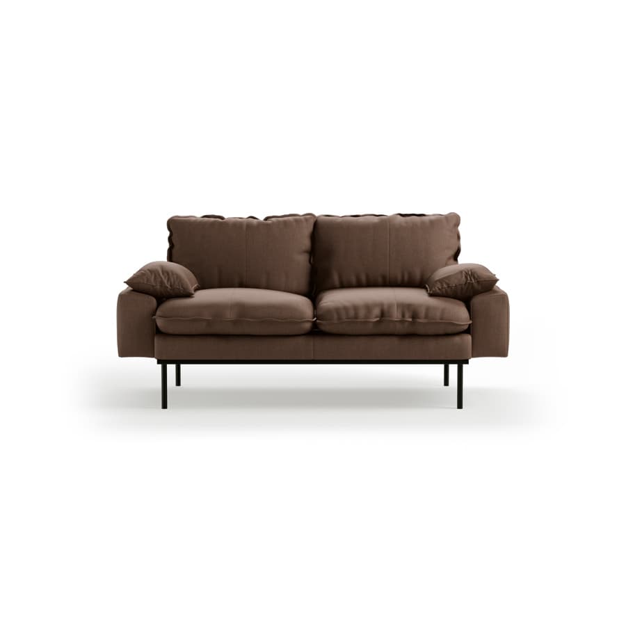 Retro sofa: 2-seats, whisper