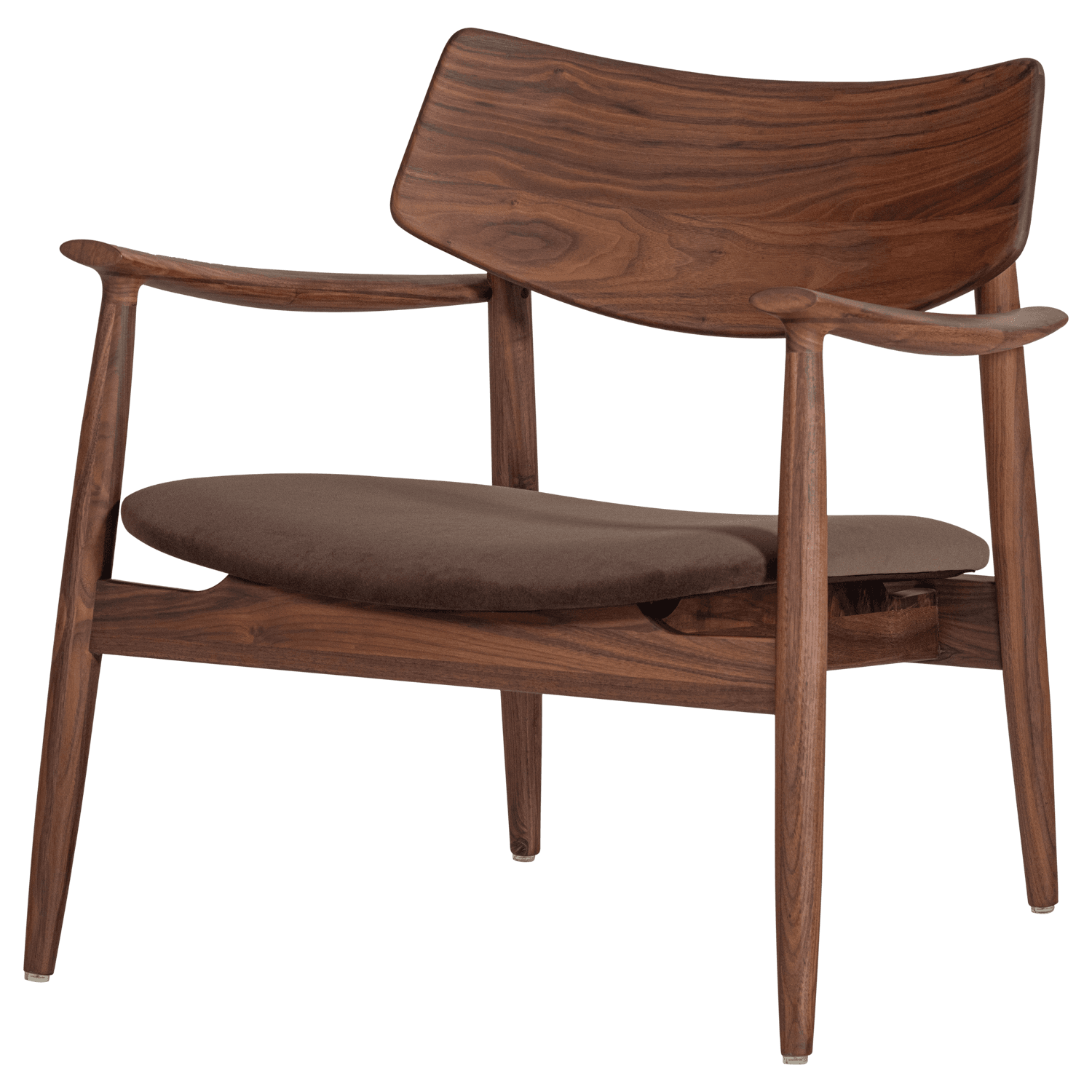 BASK FAUTEUIL WALNOOTHOUT BRUIN