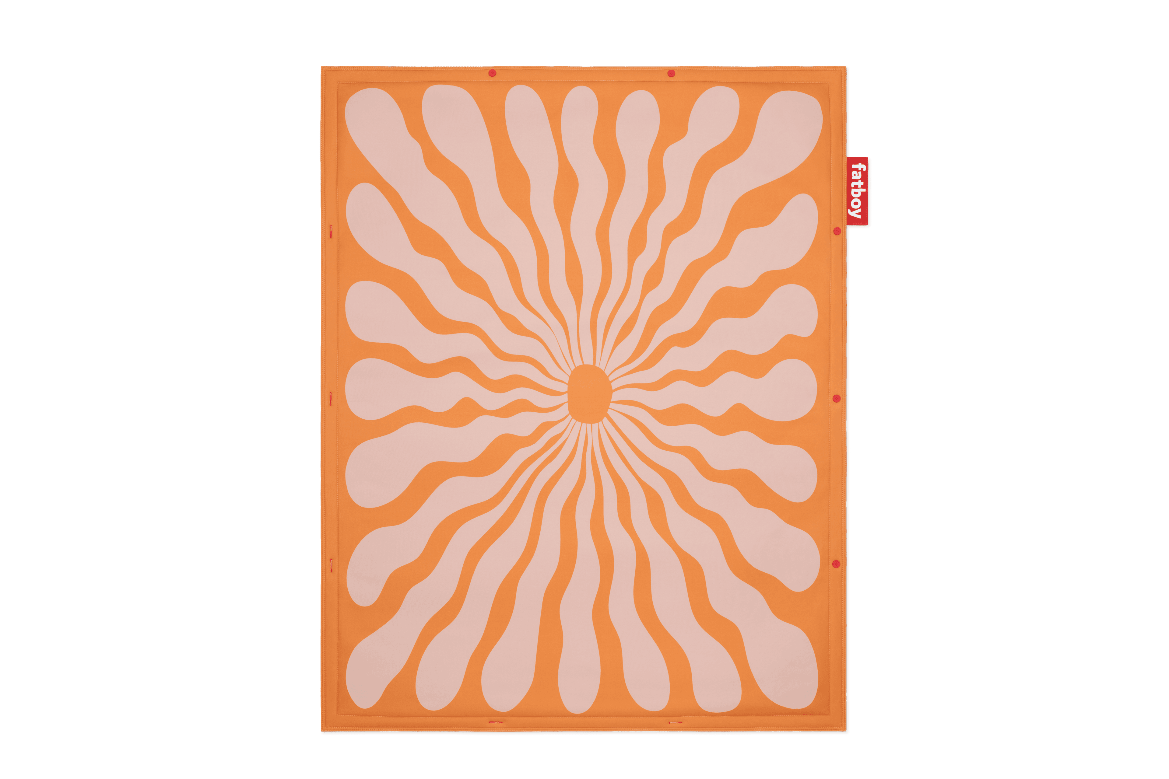 Flying Carpet Liquid Flower Orange/pink
