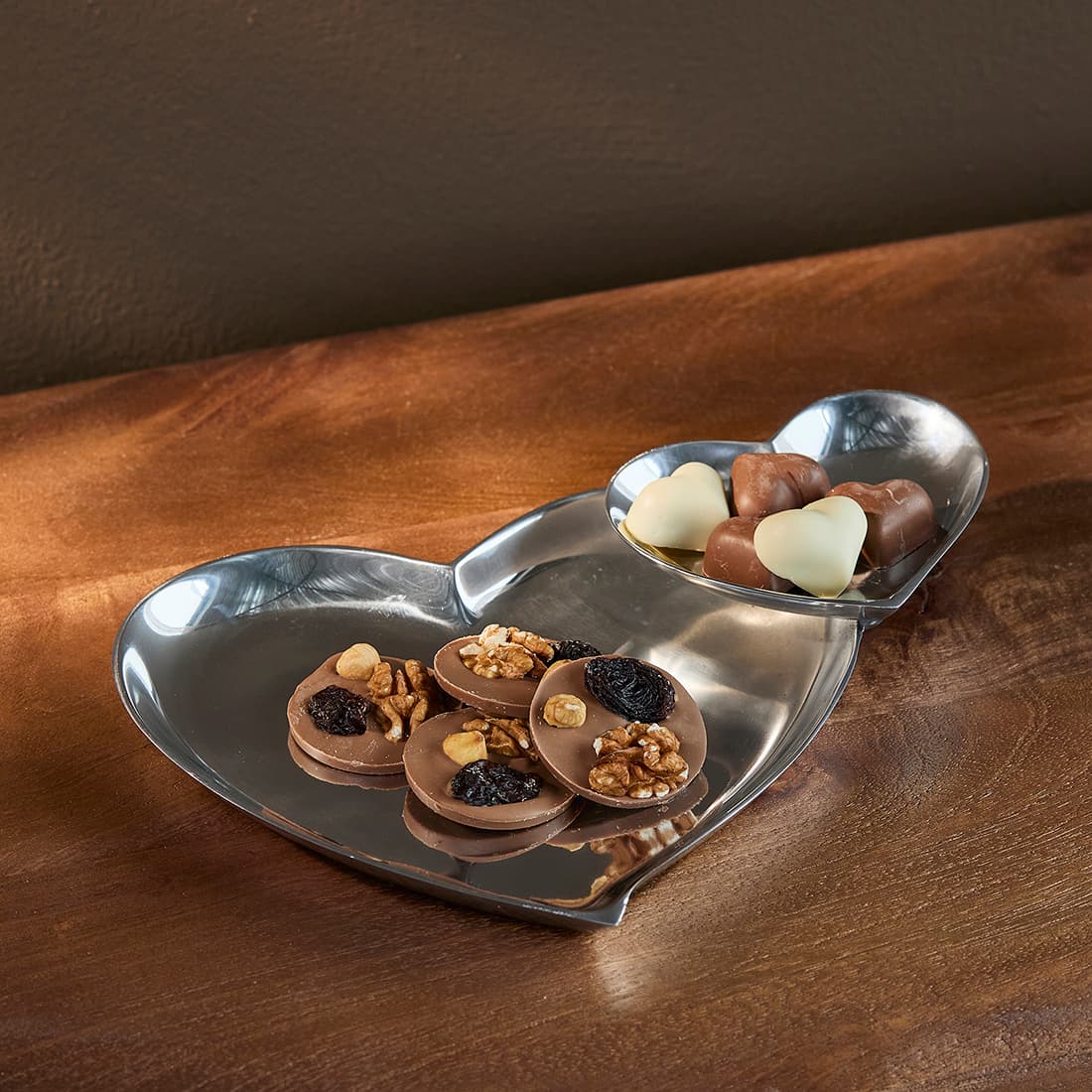 Double Heart Tray