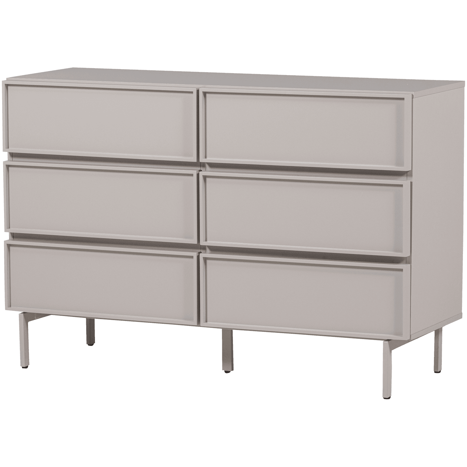 TOURS LADEKAST 6 LADES MELAMINE/MDF ZAND