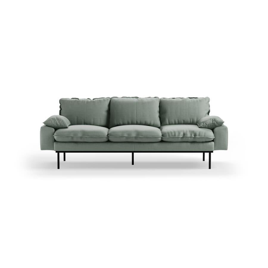 Retro sofa: 3-seats, dallas
