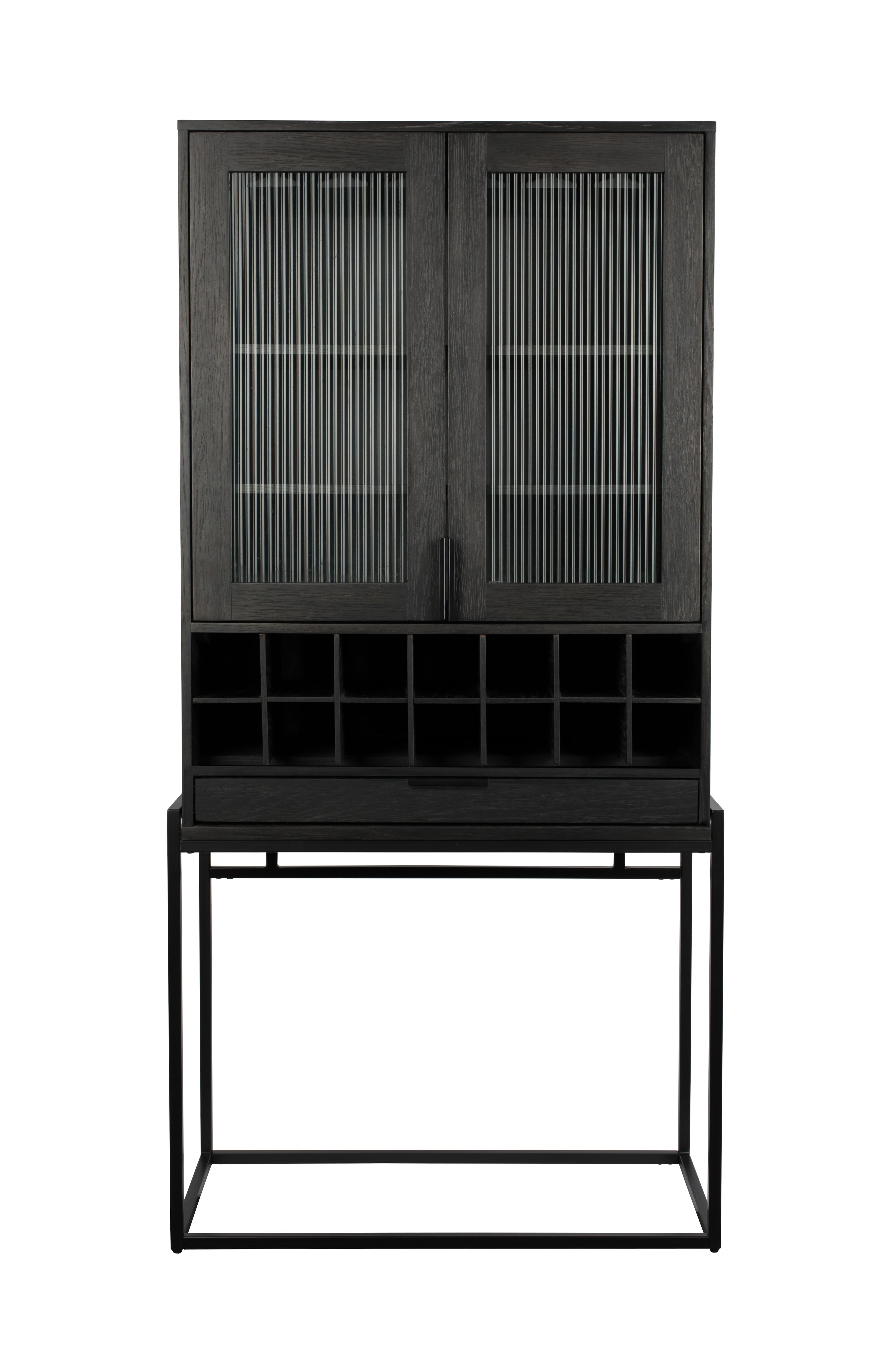 Cabinet Travis Black Oak