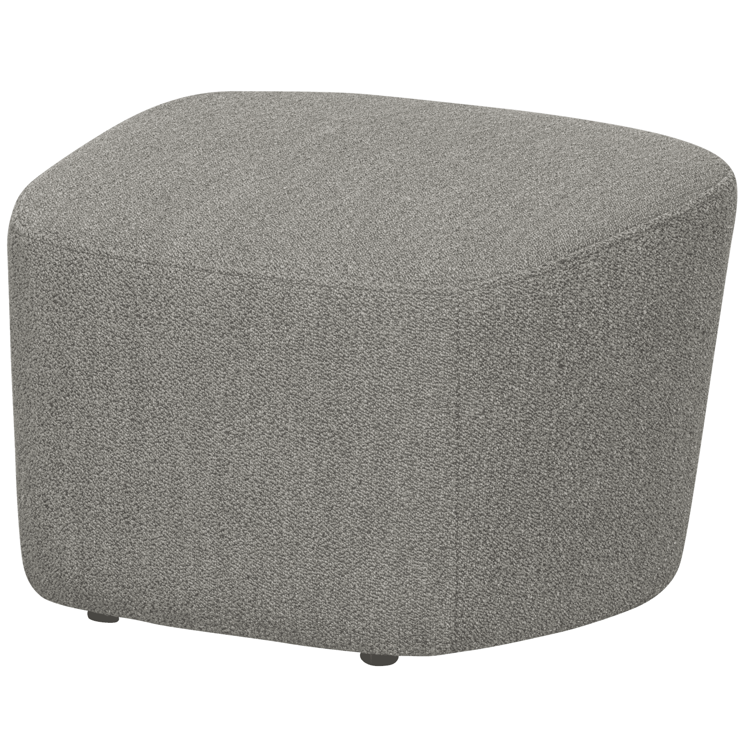 LOFTY HOCKER BOUCLE GRIJS