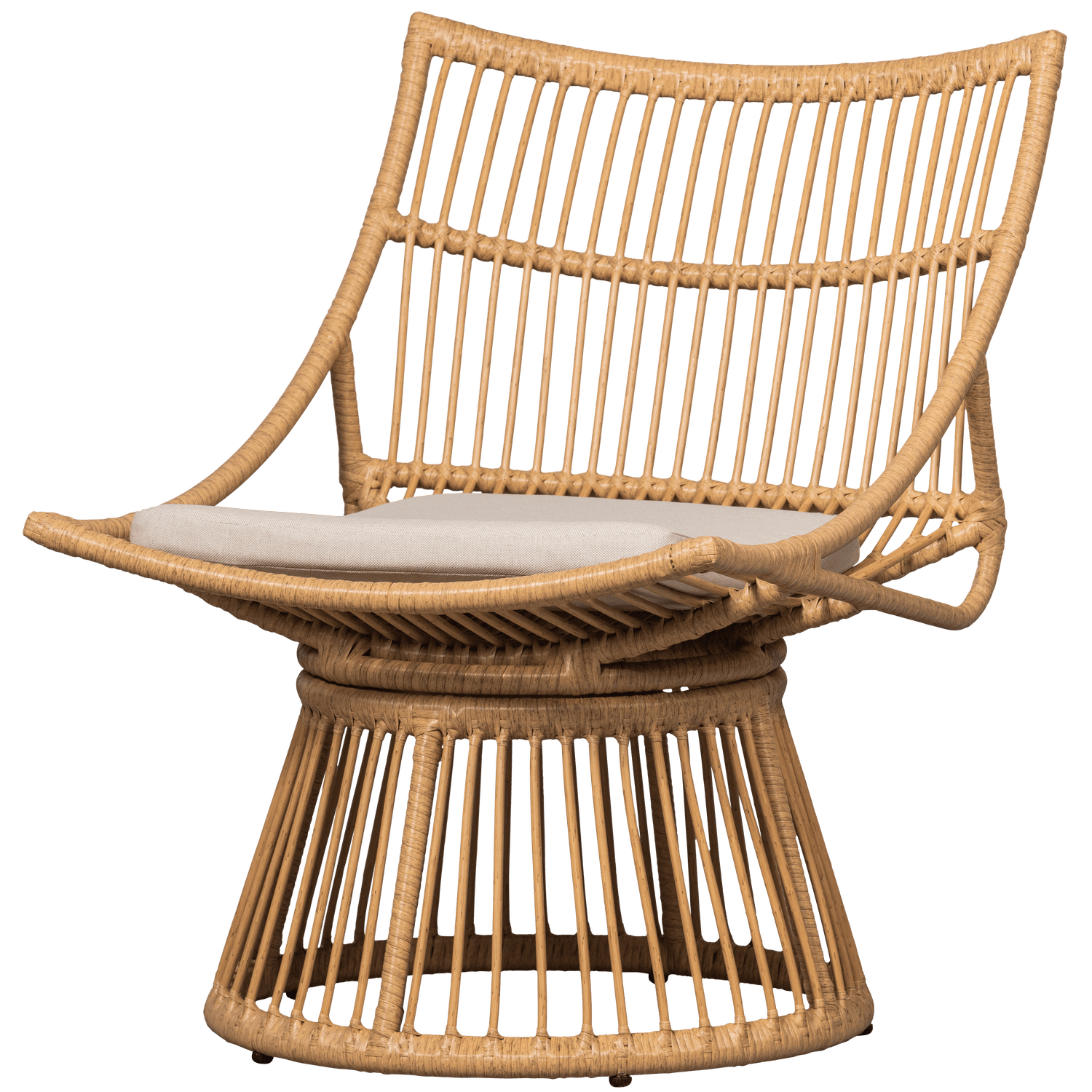 ALATNA TUINSTOEL WICKER NATUREL