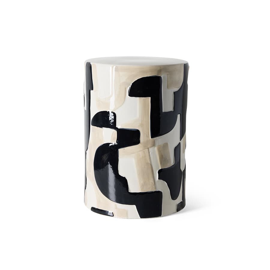 Ceramic side table