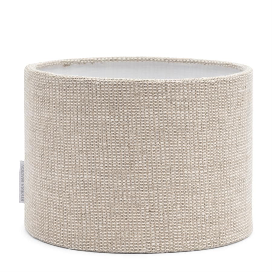 Linen Cylinder Lampshade flax 30x20