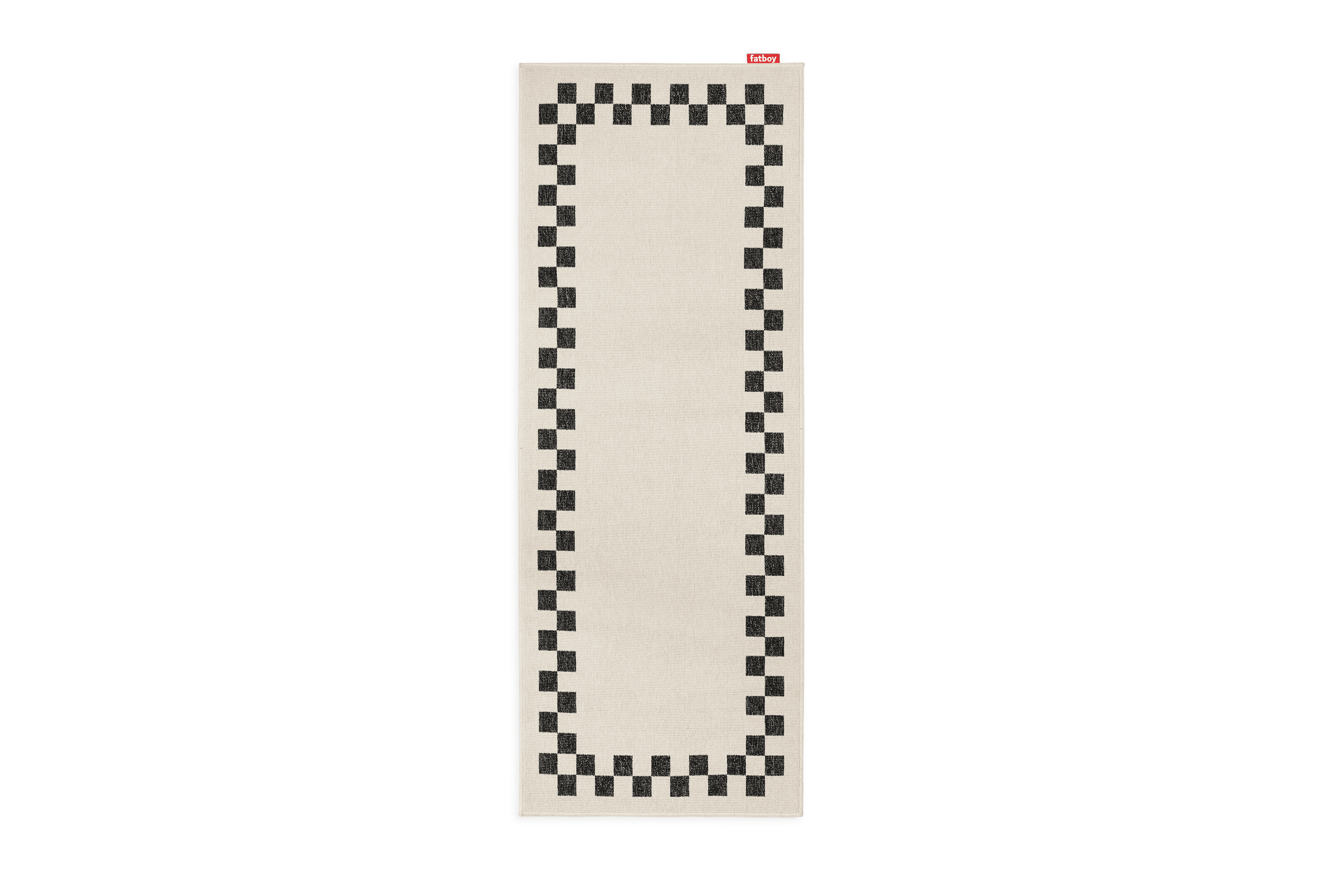 Carpretty Catwalk Check Border Anthracite/creme