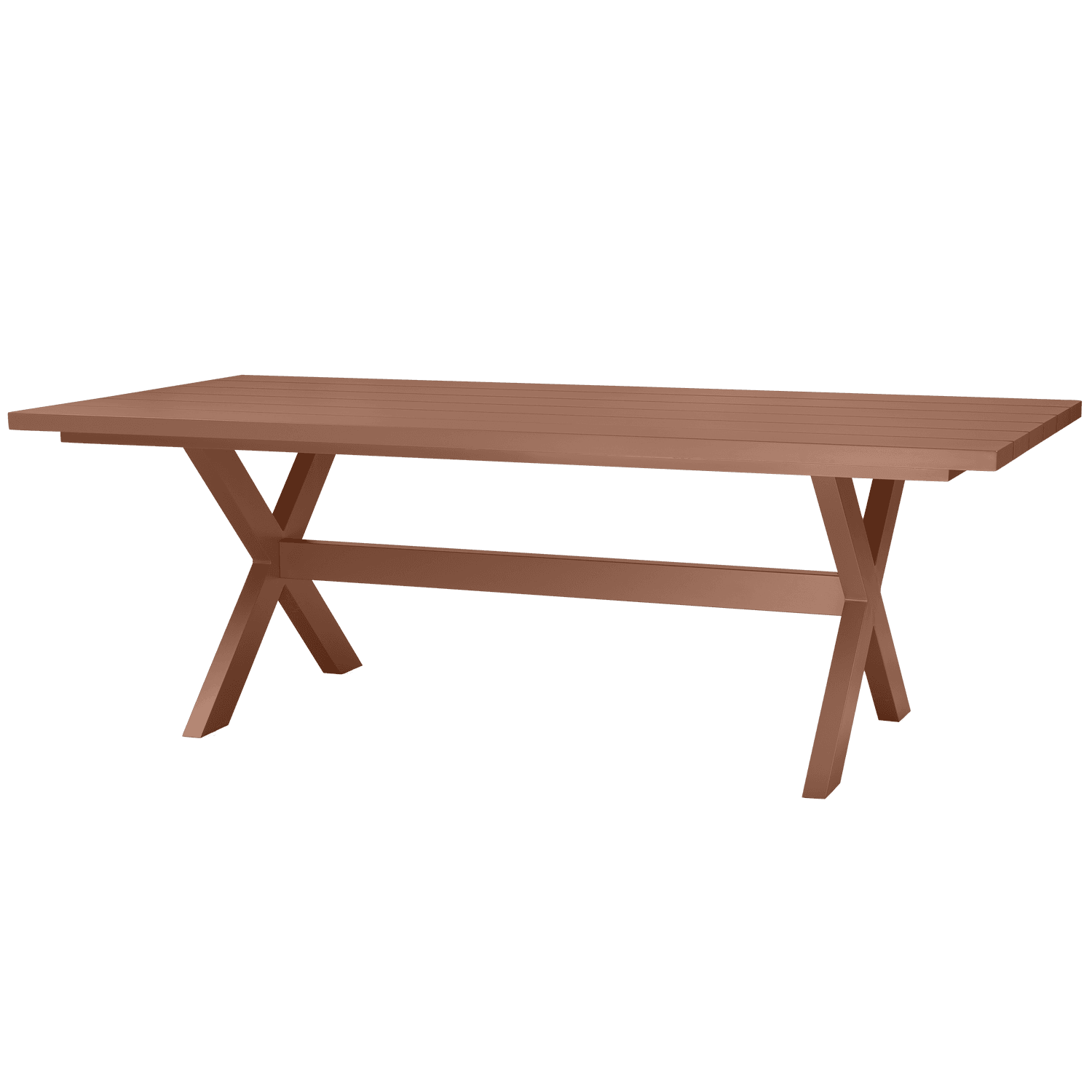 DELTA PICKNICK TUINTAFEL ALUMINIUM TERRA 220X100 CM