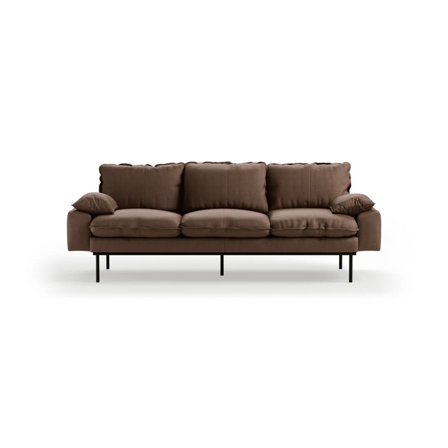 Retro sofa: 3-seats, whisper