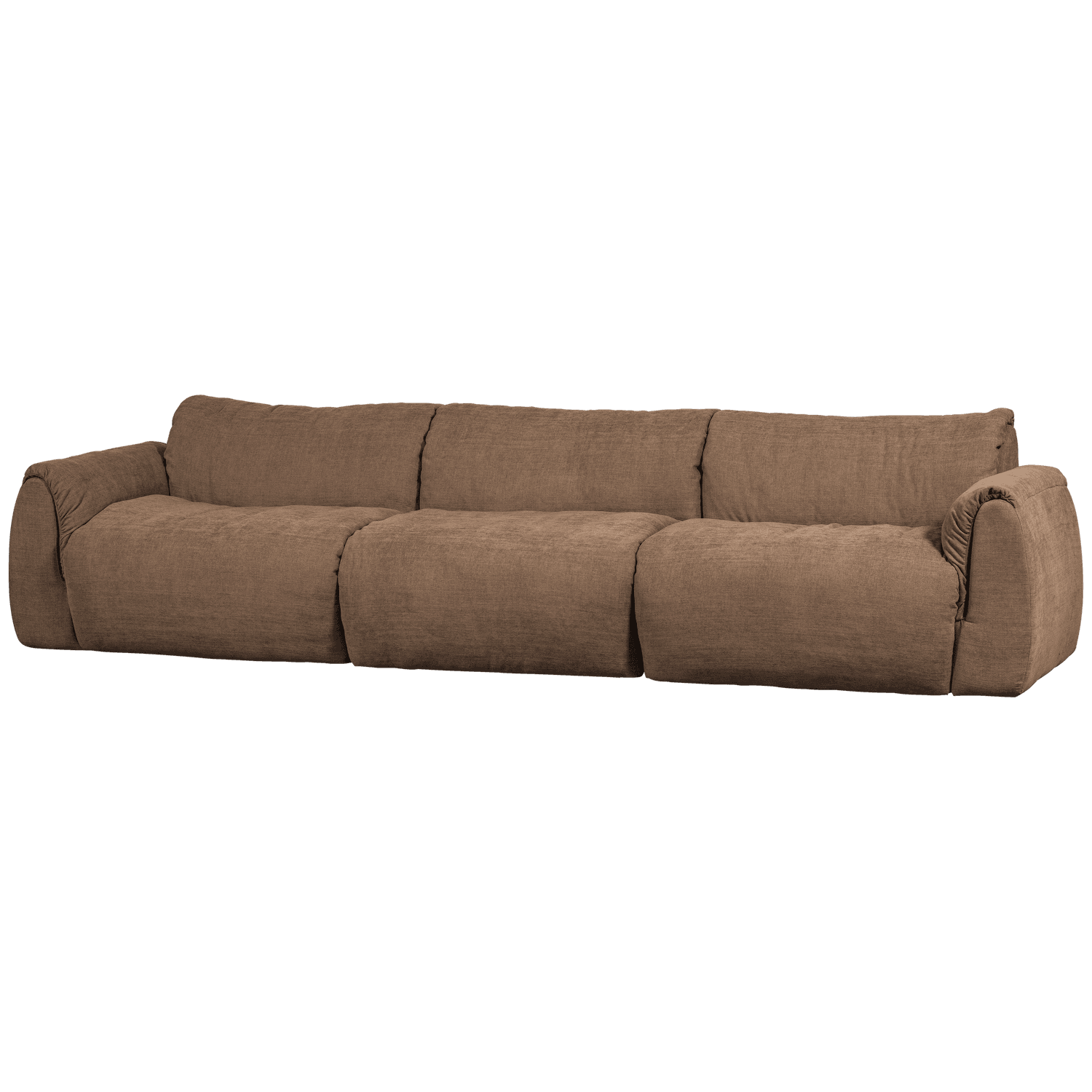 BAGGY 3-ZITS BANK GEWEVEN CHENILLE BRUIN