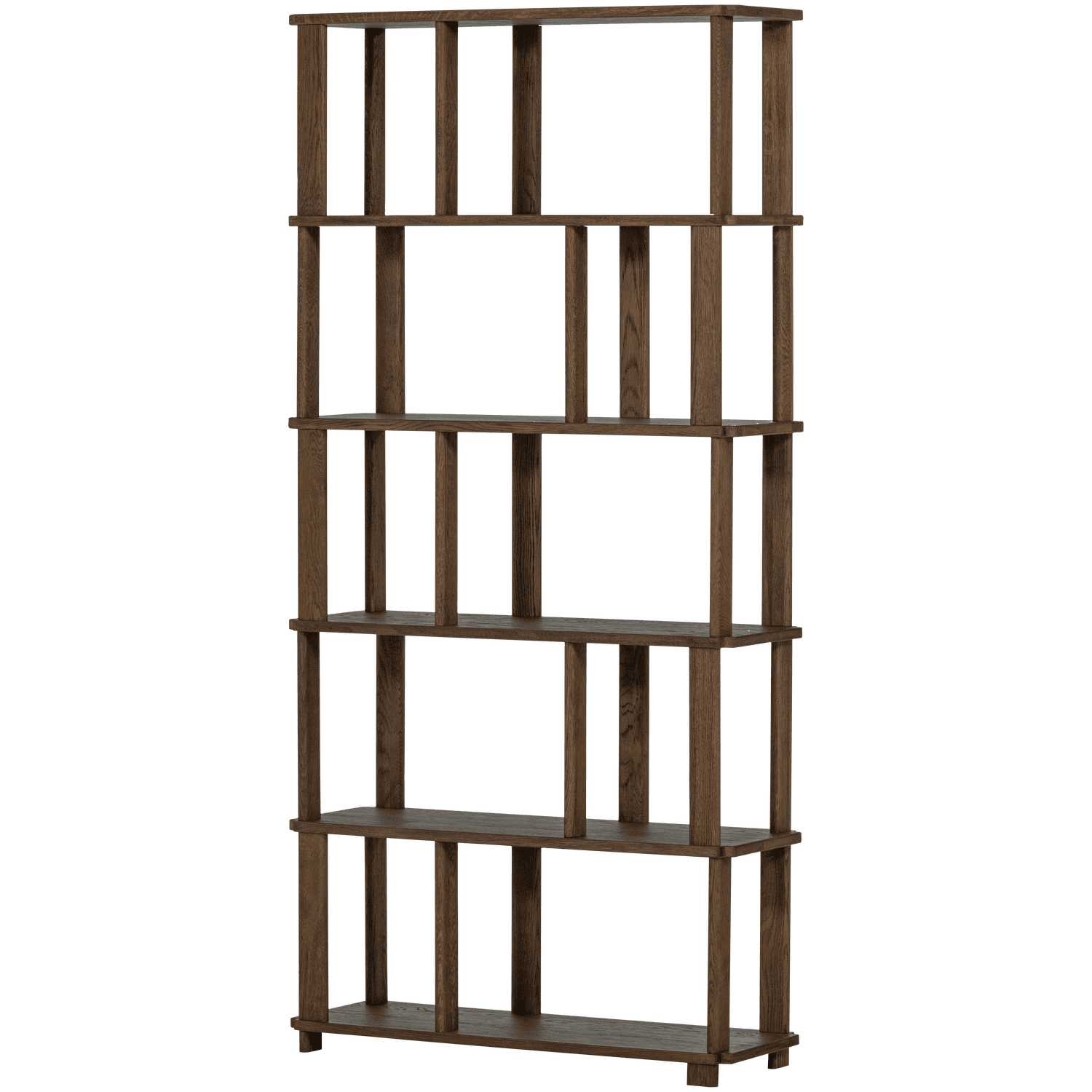 RISS BOEKENKAST EIKENHOUT NATUREL 186x90CM