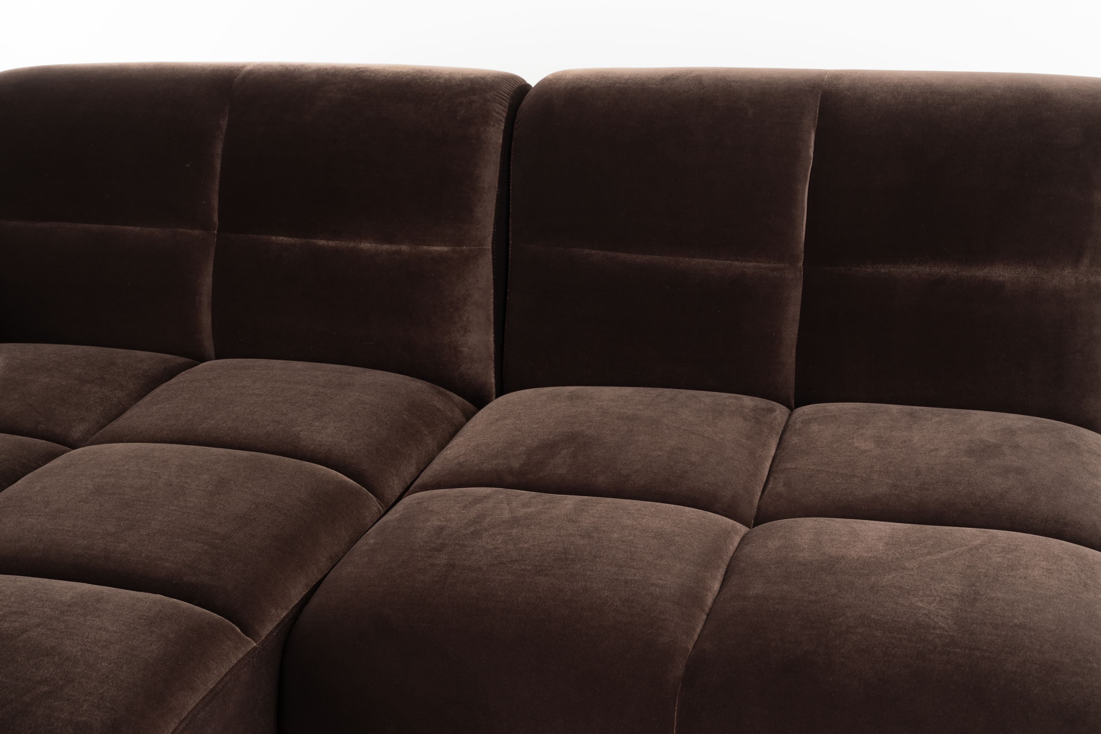 Sofa Hazel Left Chaise Longue Brown - afbeelding 1