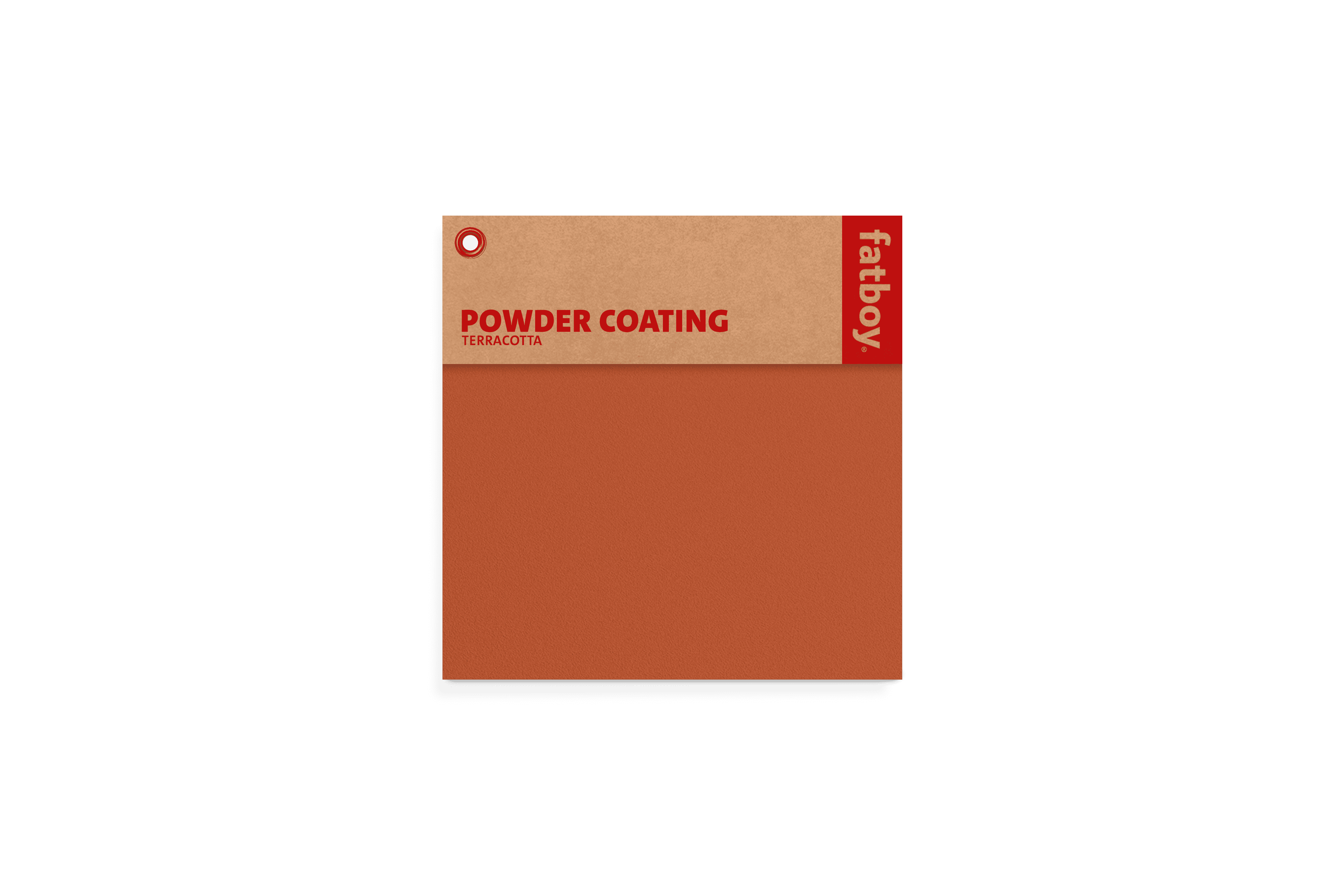 Powder coating Color Swatch terracotta