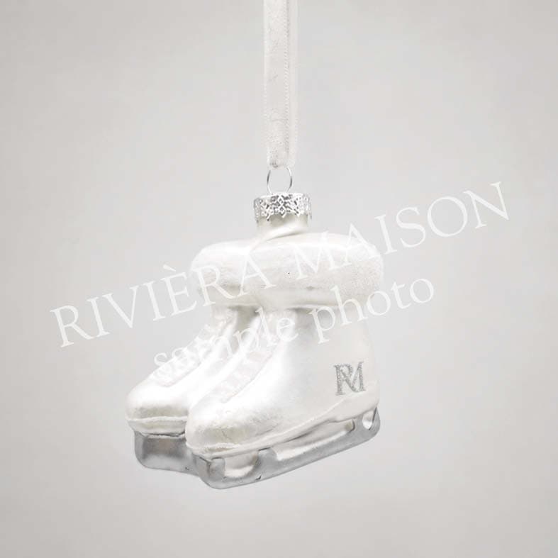 Snowy Ice Skates Ornament