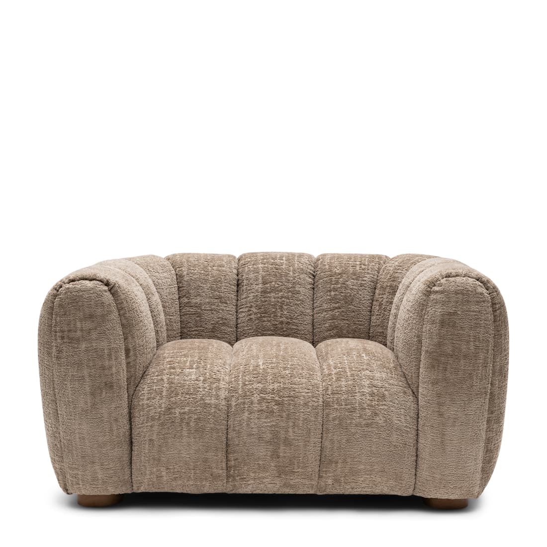 Vicenza Loveseat Taupe - afbeelding 1
